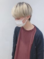 モリオフロムロンドン 松戸店(Morio from London)&nbsp;【松戸 岩口】刈り上げなしハイトーンマッシュショート