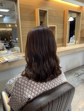 ヘア プロデュース キュオン(hair produce CUEON.) オレンジベージュ