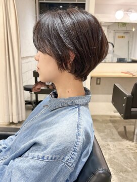 レトン 銀座(leton) ハンサムショート/前下がりボブ/マッシュショート　銀座