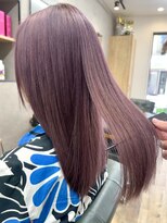 リベストバイジェービー 稲毛(li best. byjb)&nbsp;ピンクベージュ/インナーグレージュ/マチルダボブ/前髪【稲毛】