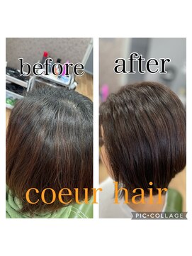 クール(coeur) 白髪も染まる大人のオシャレ染め～