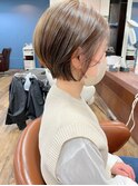 大人可愛い20代30代40代丸みとくびれショートボブ◎