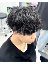 リベル(LIBER) 八王子/八王子駅/ツイストスパイラルパーマ/men's/眉毛