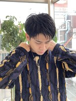 ポート 浦和(PORT)&nbsp;スパイキーショートツイストスパイラルパーマメンズマッシュ