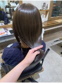 【ブリーチなし】くすみベージュ[30代40代50代女性]