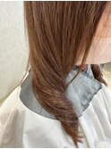 パーマの残りをいかしながらくせ毛をストレート!