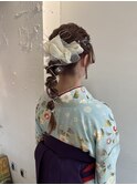 卒業式ヘア