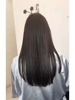 リッチアリュール(Ricci ALLURE) 髪質改善ストレート/アッシュブラック/30代/40代/50代