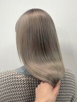 カムジーヘッドカミノウラ(COMEGHEAD KAMINOURA)&nbsp;グレージュダブルカラーケアブリーチ髪質改善トリートメント