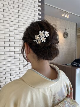 ボナ ヘアー(bona.hair) シニヨンヘア