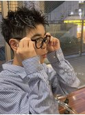 石橋/スパイキーショート/大学生カット/ザクザクショート