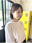 大人ボブ/美髪矯正/美髪カラー/美髪トリートメント/髪質改善/