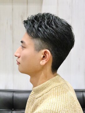 ヨシザワインク プレミアム 横浜 桜木町店(YOSHIZAWA Inc. PREMIUM) 王道ツーブロ刈り上げ