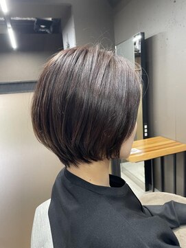 ナナ なかもず店(nana) ナチュラルショートボブ
