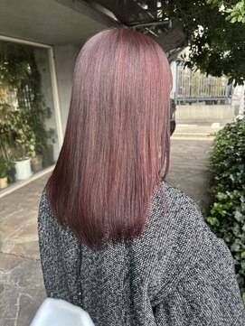 トクテ 高円寺(tokute) ピンクブラウン/ミディアムレイヤー/髪質改善