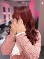 ダズリングディア(Dazzling Deer)&nbsp;ミディアム/チェリーピンク/ウェーブミディアム