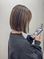 アカネ(Akane)&nbsp;ボブ　アンブレラカラー　10代/20代