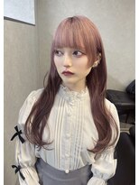 シエンゴールド(CIEN gold)&nbsp;ピンクベージュ/ピンクカラー/ブリーチ#浜松駅#カラー#ブリーチ