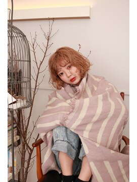 オーイット(ooit) ＊くすみベージュ×ウェーブボブ＊