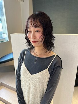 アム(amu) ボブパーマ/ベルボブ/ロブヘア/ミディアムパーマ/ゆるふわパーマ