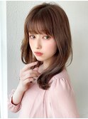 ナチュラルさが可愛いセミロングスタイル【浦和】