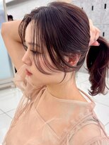 エジョン 三鷹店(Aejon)&nbsp;01韓国顔まわり/レイヤーロング/韓国ヘア/小顔カット