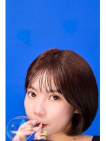 アンアタッシュ(UNE ATTACHE) Mist Beige×シースルーバング|光のヴェールが包む大人可愛い髪