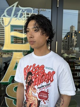 ザスーツブラザーズ(THE SUITS BROTHERS) MEN'SHAIRウルフカルマパーマメンズショートイージーパーマ