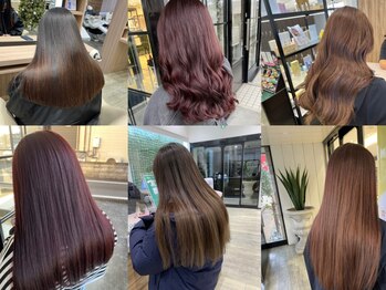 ディーボーイ 健軍店(D-BOY)の写真/髪の芯から潤いを与え毛先まで潤うツヤ髪に!話題のトステア配合トリートメントで髪のまとまり/指通りもUP☆