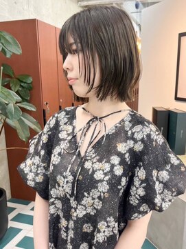 ノエ(noe) ミディアムヘア/デザインカラー/フェイスフレーミング/栄h176