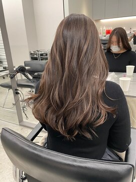 ジルブラン(JIL BLAN) ハイライトバレイヤージュダブルカラーショートカット30代40代