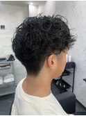 ☆メンズ×2ブロックパーマ☆