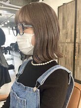 イルミナ★ブリーチなしでも透明感のあるカラーに♪【学割U24/エクステ/インナーカラー/ブリーチ】