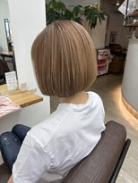 ヘアー ビジン(HAIR Bijin) ボブ ミニボブ ショートボブ デザインカラー ハッシュカット