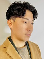 プリストオオサカ(PRIST OSAKA) ラルフカール/ニュアンスパーマ/フェザーパーマ/センターパート