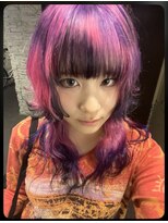 ロテサカエ(Lote.Sakae)&nbsp;着物ヘア/大人ガーリー/ダークアッシュ/似合わせカット/栄