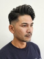 ワンワンオー バーバーショップ 長浜店(@110 BARBER SHOP)&nbsp;スキンフェード×サイドパート