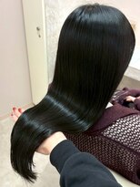 ソンノ(sonno) 黒髪ロングヘア 艶髪 髪質改善トリートメント ストレートヘア