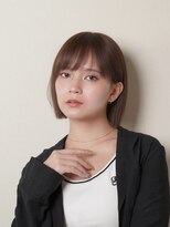 ロッカ 銀座中央通り店(LOCCA)&nbsp;骨格ストレートに似合うストレートボブ/20代/30代/似合わせ