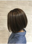内巻きボブ♪♪