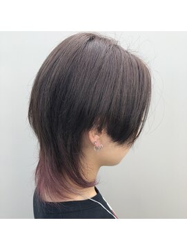 グリーンルーム(Green Room) 《GreenRoom》ウルフカット×インナーカラー