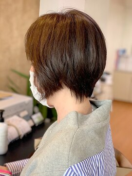 アークスヘアー 大人かわいい☆小顔リップライン丸みショート