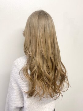 バブルス 新所沢店(BUBBLES) 黒髪卒業!ミルクティーカラー♪