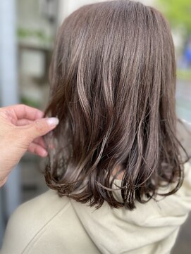 トランク(ToRank) 【ToRank】ミディアムロブ×ヴァイオレットアッシュ