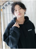 爽やかこなれヘアモテ髪ヘムライトミックスパーマK