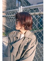 シカ(sica)&nbsp;ボルドーカラーボブ