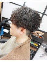 ヘアテリア リュウ 大塚(hair teria ryu) メンズカット/無造作パーマ/センターパート