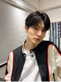 カルマパーマニュアンスパーマ韓国ヘアセンターパートコンマヘア