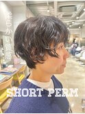 春パーマヘルシースタイルショコラアッシュふんわり丸みカール
