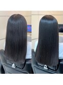 【ONE HAIR】ONEHAIR式艶髪特化縮毛矯正☆